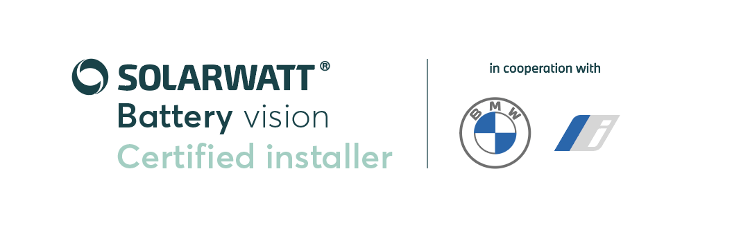 Solarwatt Battery Vision Certified Installer – in cooperation with BMW